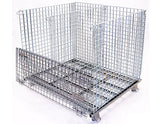 Collapsible Wire Mesh Containers – Stackable Industrial Baskets