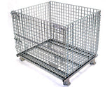 Collapsible Wire Mesh Containers – Stackable Industrial Baskets