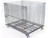 Collapsible Wire Mesh Containers – Stackable Industrial Baskets