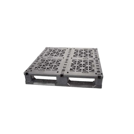 37x32 compact plastic pallet top deck