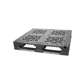 37x37 compact square plastic pallet top deck