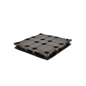 45x45 TreadLok plastic pallet with textured non-slip top deck