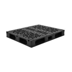 48x40 double-face plastic pallet showing full top deck