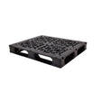 48x40 heavy duty plastic pallet top deck with five-runner construction