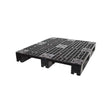 48x40 mid duty plastic pallet top deck, three-runner construction