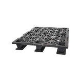 48x40 three-runner nestable plastic pallet, open top deck