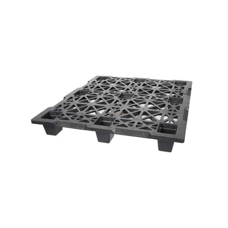 48x40 nestable plastic pallet top deck, 2,200 lb capacity, four-way entry