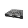 48x40 rackable plastic pallet top deck with reinforced ribbed surface