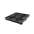 48x45 automotive plastic pallet with integrated seatbelt restraint anchors