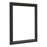 Snap Edge Frame Sign 8.5 in. x 11 in. to 24 in. x 36 in., Silver and Black