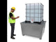 Steel IBC Spill Pallet Ultra-IBC® 370 Gal. Capacity