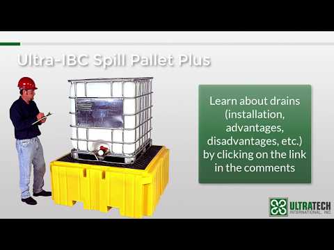 Ultra-IBC® Poly IBC Tote Spill Containment Pallet