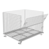 Collapsible Wire Mesh Containers – Stackable Industrial Baskets