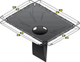Ultra-Drain Guard® Adjustable Frame 1