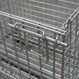 Collapsible Wire Mesh Containers – Stackable Industrial Baskets