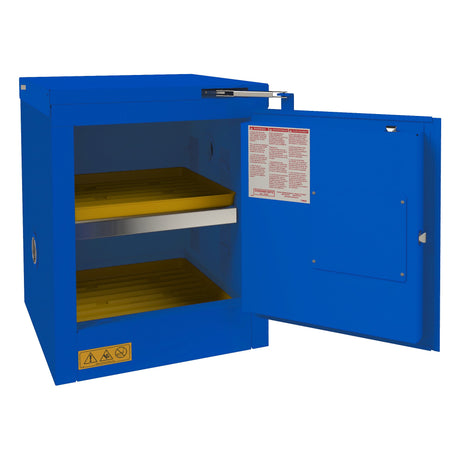 Durham 4Gallon Corrosive Storage Cabinet SelfClosing FM Approved Image 1