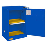 Durham 12 Gallon Corrosive Storage with SelfClosing Door Image 1