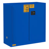 Durham 30 Gallon Manual Corrosive Storage with 2 Doors 1 Shelf Image 2