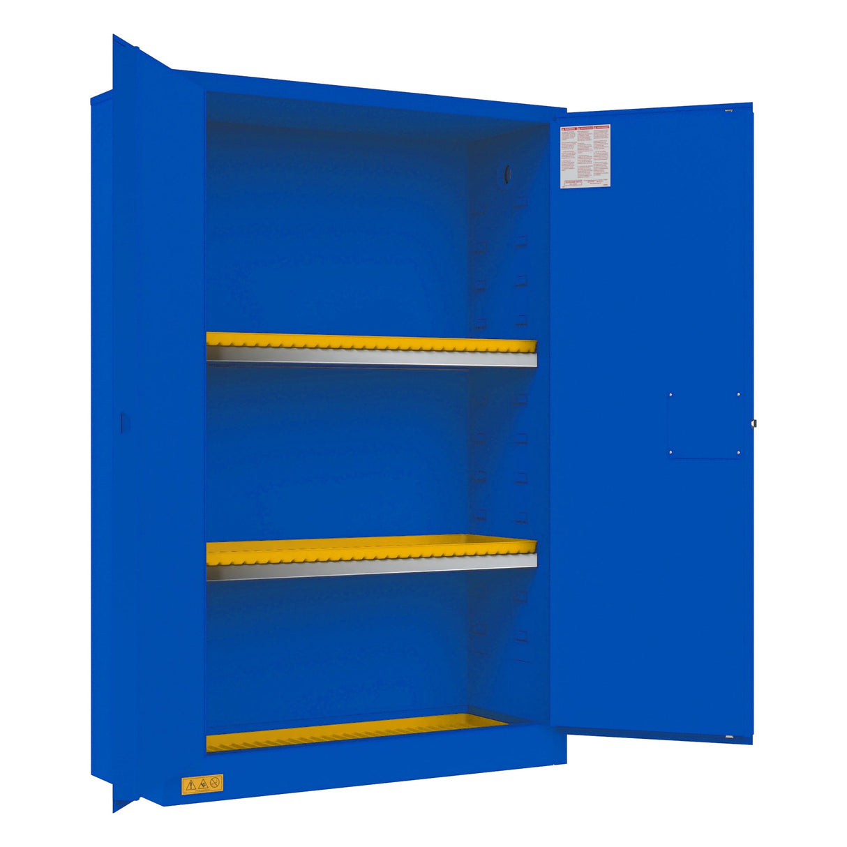 Durham 45 Gallon FM Approved Corrosive Storage with Manual Doors Image 1