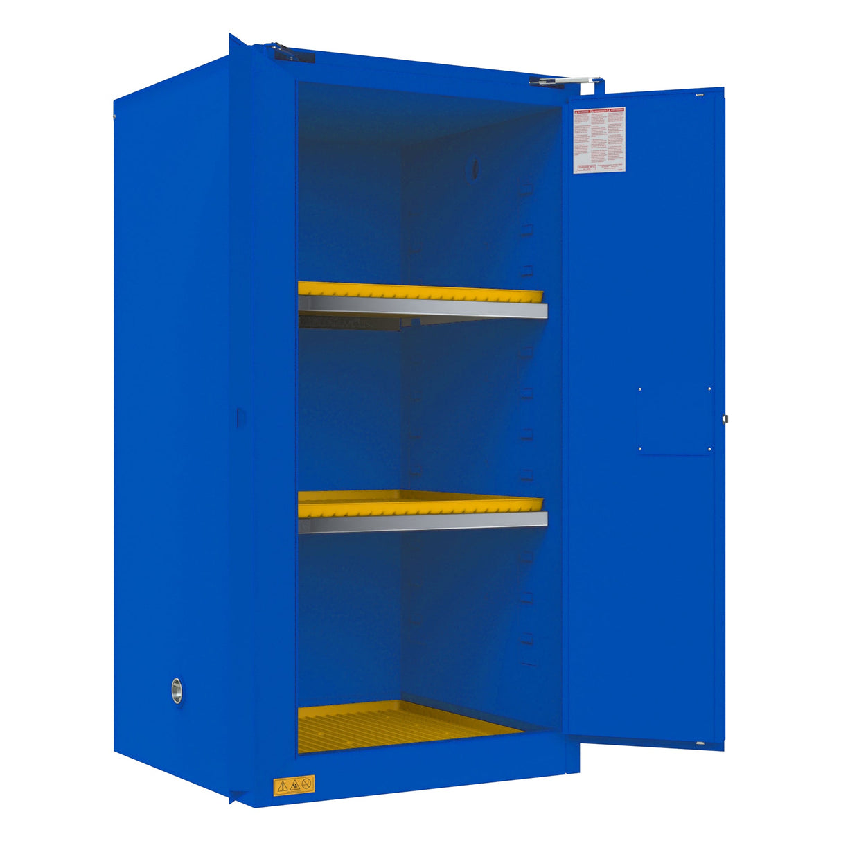 Durham 60 Gallon Corrosive Storage with SelfClosing Doors Image 1