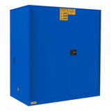 Durham FM Approved 120 Gallon Manual Corrosive Storage Cabinet Blue Image 2