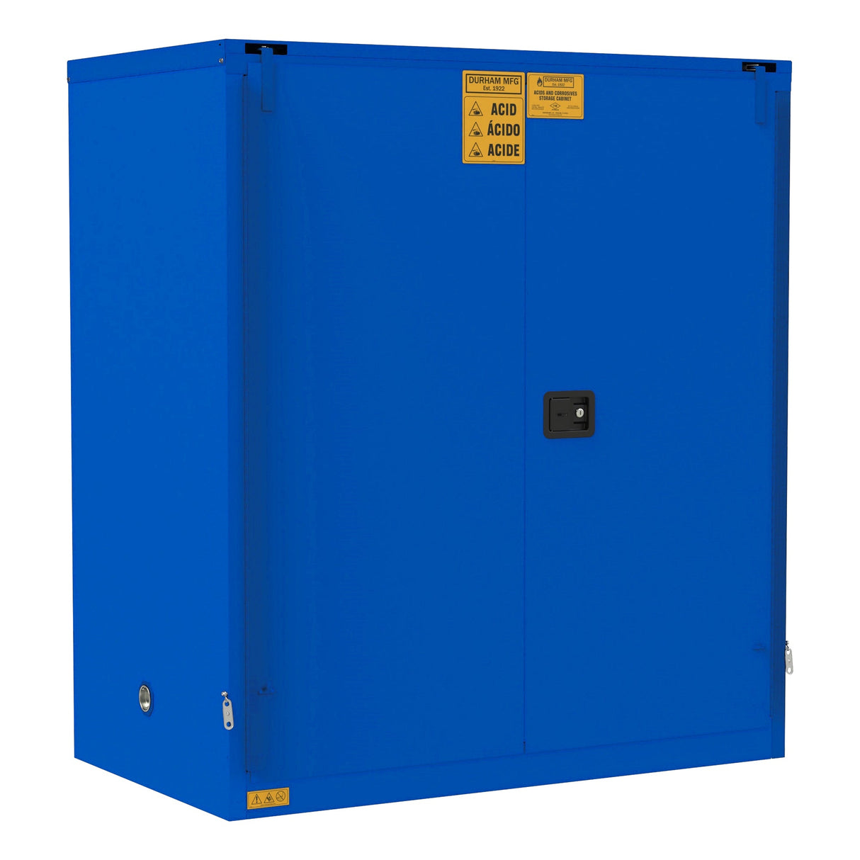 Durham 120 Gallon Corrosive Storage Cabinet with SelfClosing Doors Image 2