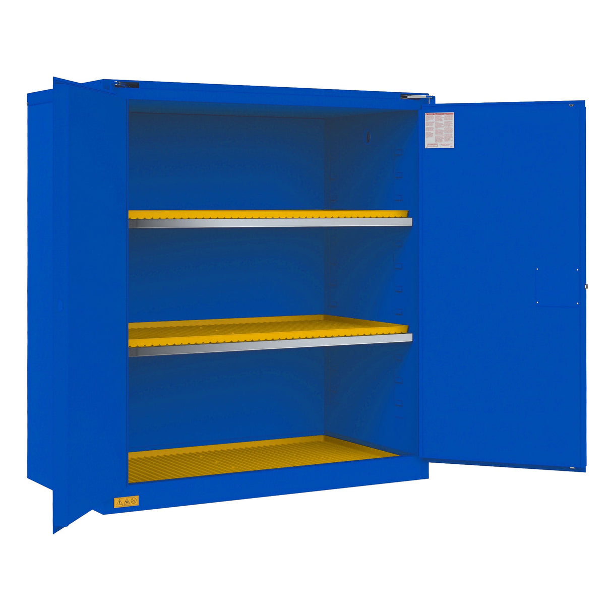 Durham 120 Gallon Corrosive Storage Cabinet with SelfClosing Doors Image 1