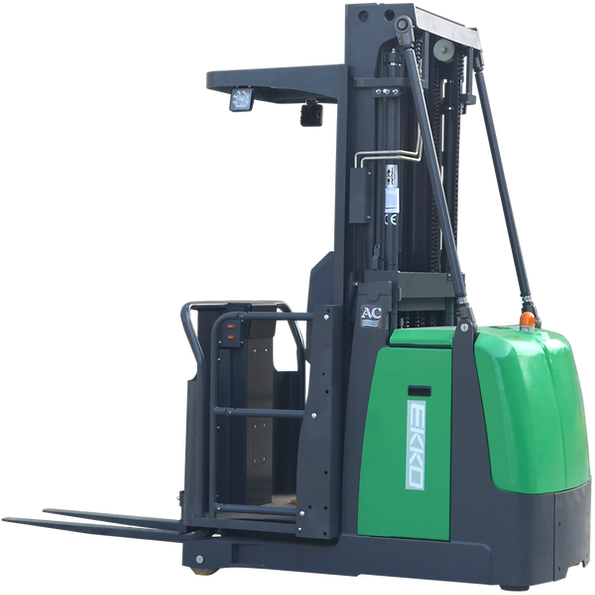 EKKO  42 Fork Electric Order Picker with 196 Lift and 2200lb Capacity  EOP70LI Image 1