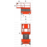 EKKO Lifts  ES100E Aerial Work Platform with 328 Elevation Image 4