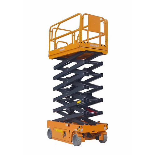 EKKO ES60E Scissor Aerial Work Platform with 19 Lift Height and 500lbs Capacity Image 1