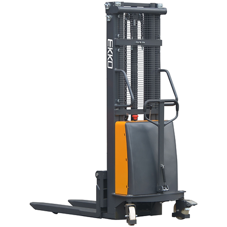 EKKO ForkOver 45 SemiElectric Stacker EA15C with 119 Lift  3300 lb Capacity Image 1