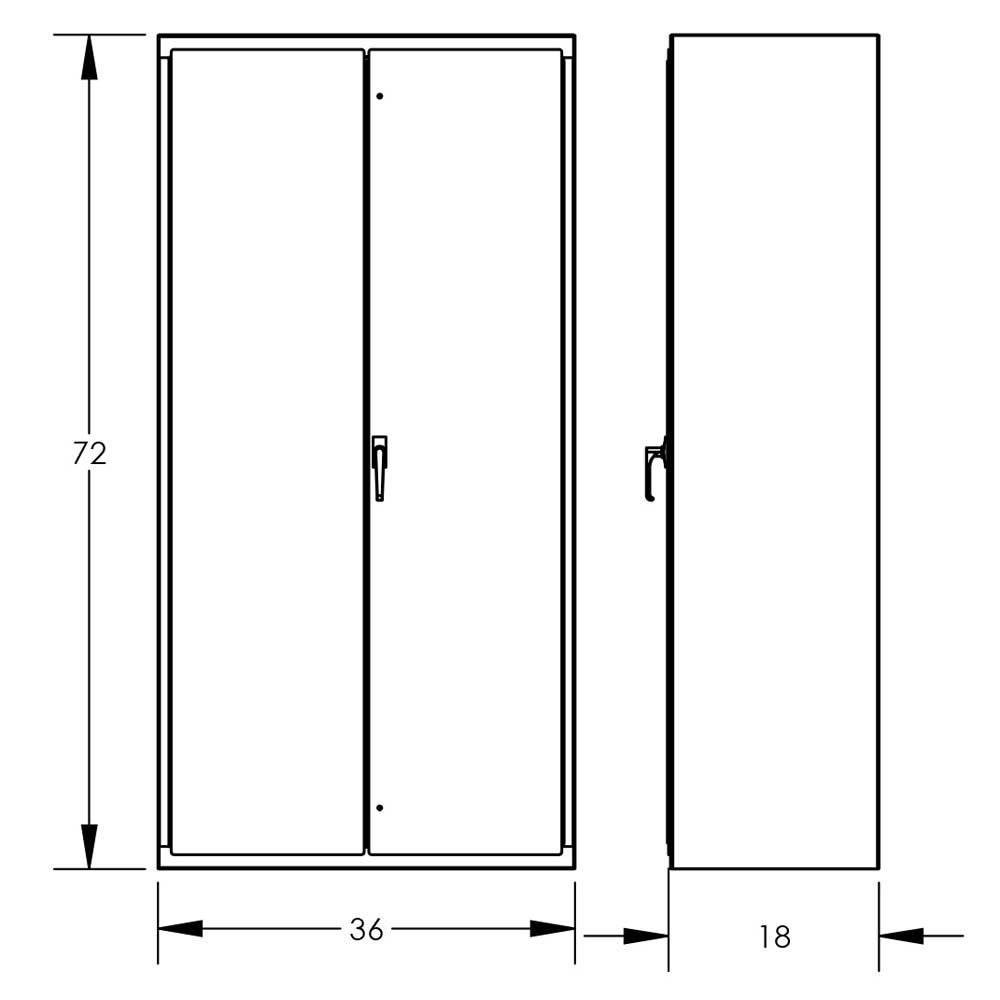 Valley Crafts Robust Heavy Duty Shelf Cabinets For Storage Image 3