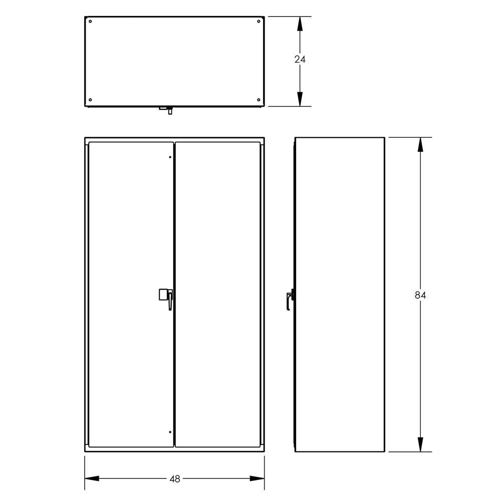 Valley Crafts Secure Electronic Locking Cabinets Industrial Grade Image 9