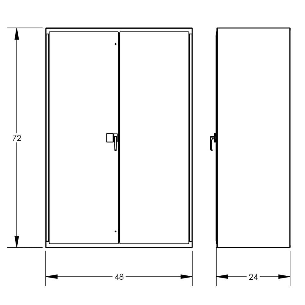 Valley Crafts Secure Electronic Locking Cabinets Industrial Grade Image 29