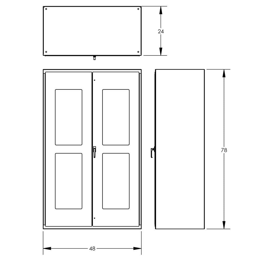 Transparent Cabinets by Valley Craft for Organized and Secure Storage Image 26