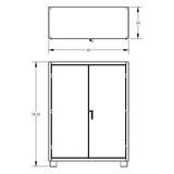 Valley Craft Durable 12 Gauge HeavyDuty Cabinets for Heavy Tools Storage Image 23