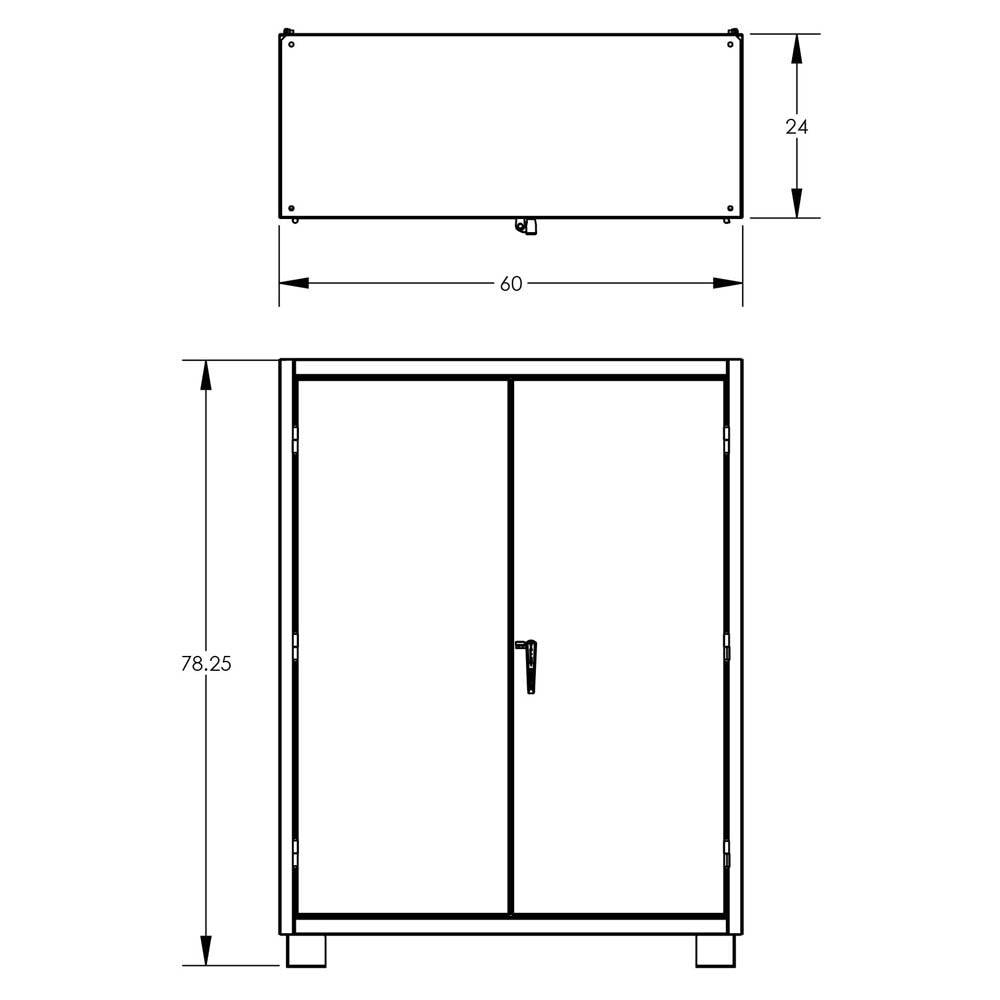 Valley Craft Durable 12 Gauge HeavyDuty Cabinets for Heavy Tools Storage Image 28