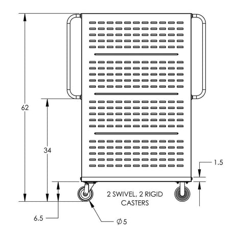 Valley Crafts Bin  Tool AFrame Carts for Organized Storage Image 147