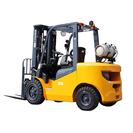 Ekko Lifts PropanePowered 4Wheel Forklift with 60007000 lbs Capability Image 1