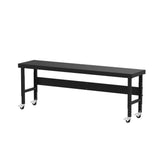 Valley Crafts Sturdy Mobile  UserFriendly Adjustable Height Work Tables Image 3