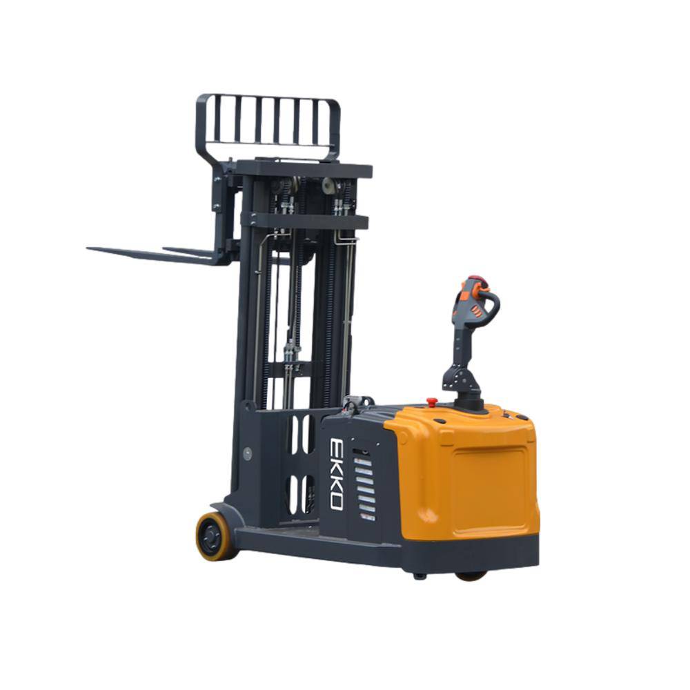 Ekko Lifts EK13S177 SideShifting Counterbalanced Walkie Stacker with 2860 lbs Capacity Image 3