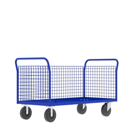 Valley Craft Ultra Heavy Duty 3Sided Platform Cage Cart Image 6
