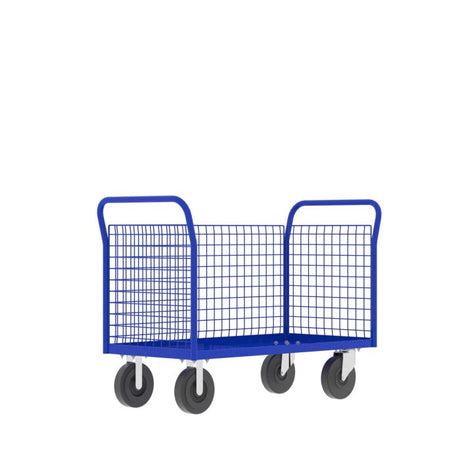 Valley Craft Ultra Heavy Duty 3Sided Platform Cage Cart Image 3