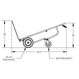 Valley Craft HVAC Hand Trucks 4Wheel UltraHeavy Duty Design Image 7