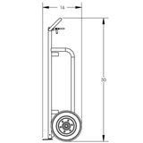 Valley Crafts Superior Durability Single Cylinder Hand Truck Image 3