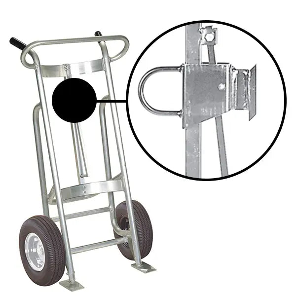 Valley Craft Drum Hand Truck: Durable & Easy-to-Use | 2-Wheel Design Image 3