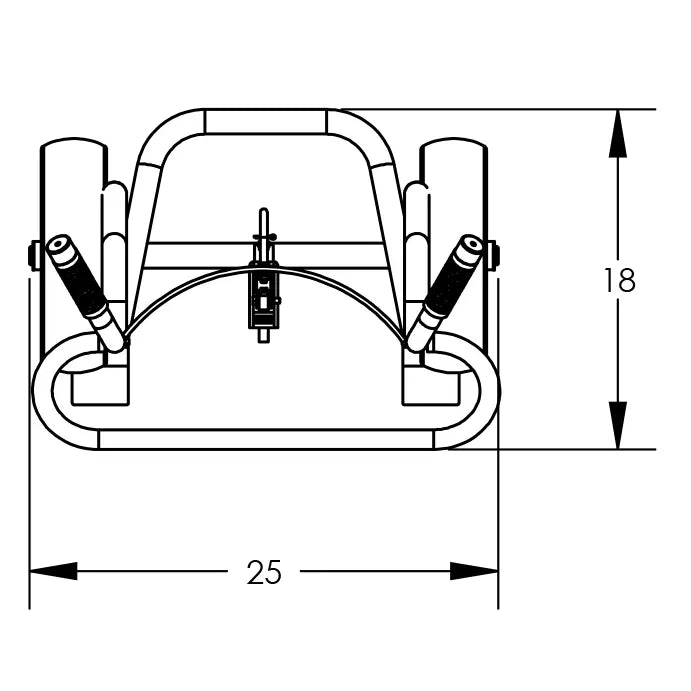 Valley Craft Drum Hand Truck: Durable & Easy-to-Use | 2-Wheel Design Image 5