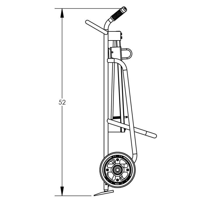 Valley Craft UltraSturdy Drum Hand Trucks  2Wheel 1000lb Capacity Image 8