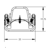 Valley Craft UltraSturdy Drum Hand Trucks  2Wheel 1000lb Capacity Image 9