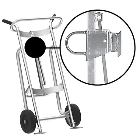 Valley Craft Drum Hand Truck: Durable & Easy-to-Use | 2-Wheel Design Image 9